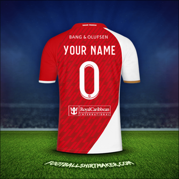 Jersey As Monaco 2023/2024 -  your name - 0