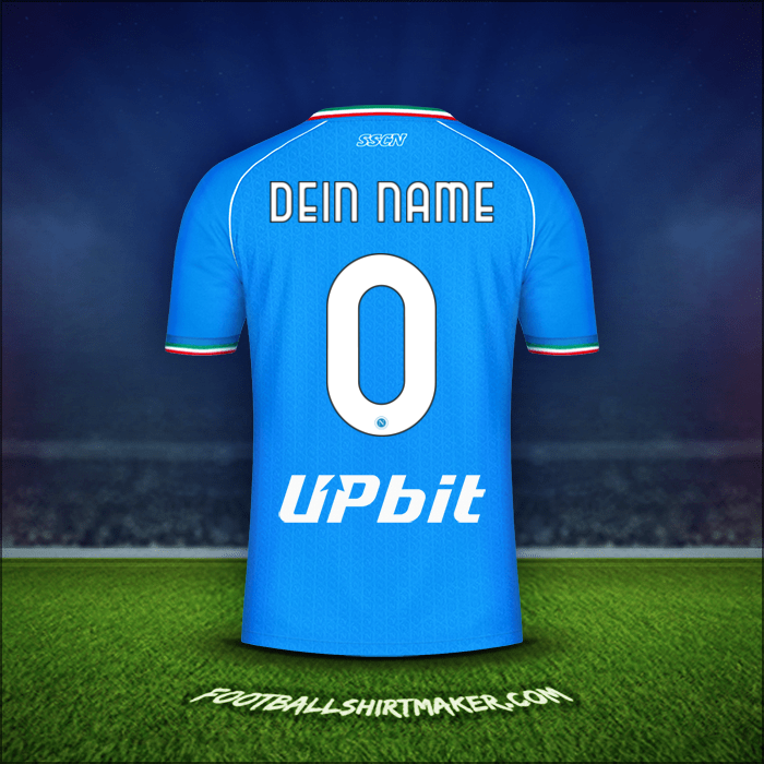 Trikot SSC Napoli 2023/2024 -  dein name - 0