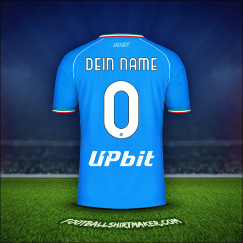 Trikot SSC Napoli 2023/2024 -  dein name - 0