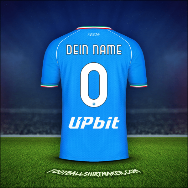 Trikot SSC Napoli 2023/2024 -  dein name - 0