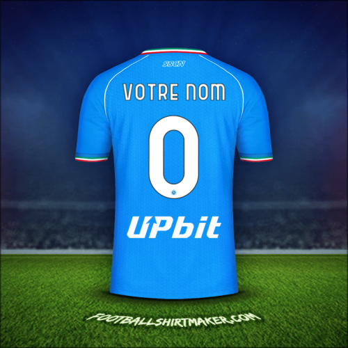 Maillot SSC Napoli 2023/2024 -  votre nom - 0