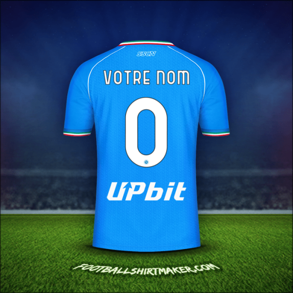 Maillot SSC Napoli 2023/2024 -  votre nom - 0