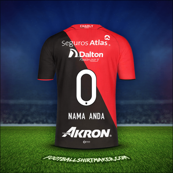 Jersey Atlas 2023/2024 -  nama anda - 0