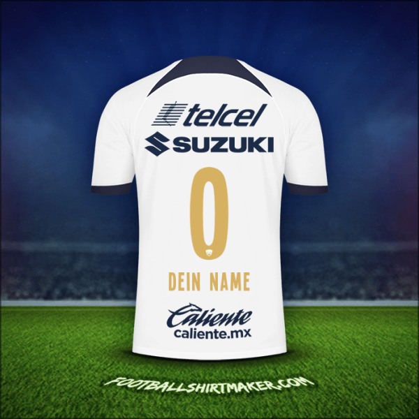 Trikot Pumas UNAM 2023/2024 -  dein name - 0