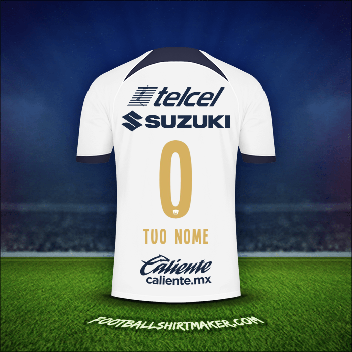 Maglia Pumas UNAM 2023/2024 -  tuo nome - 0