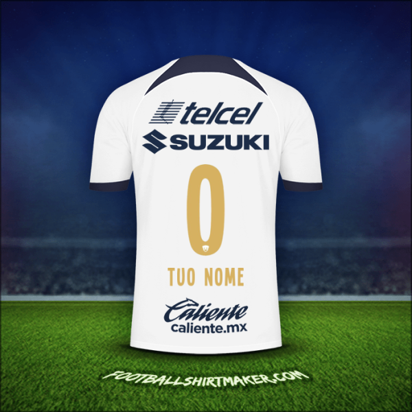 Maglia Pumas UNAM 2023/2024 -  tuo nome - 0