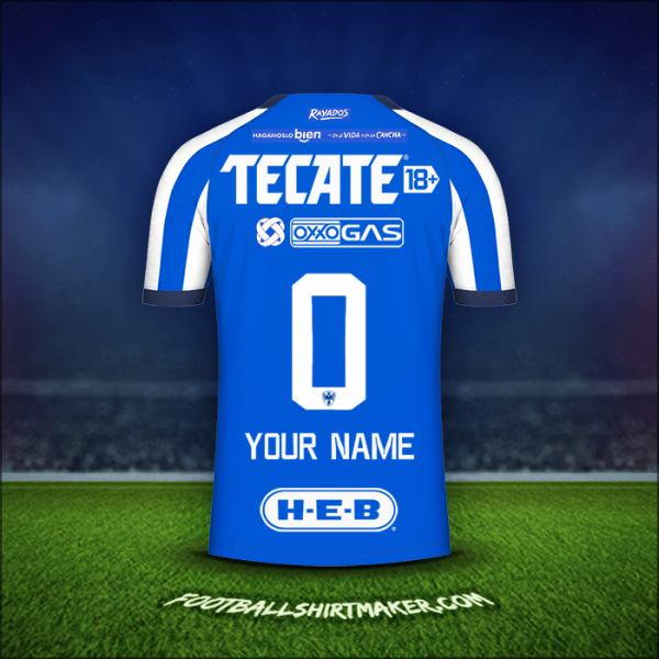 Jersey Monterrey 2023/2024 -  your name - 0
