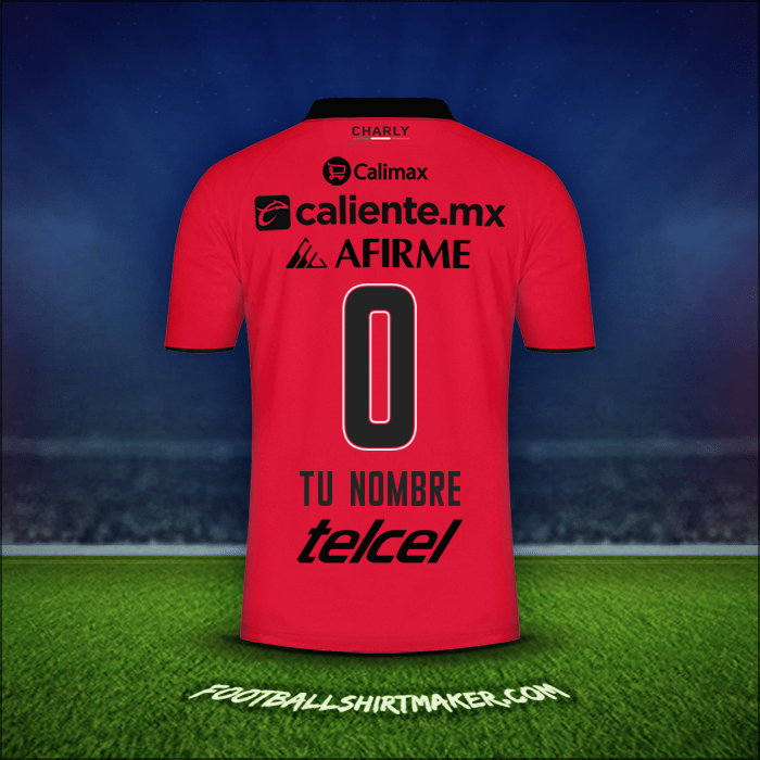 Jersey Club Tijuana 2023/2024 -  tu nombre - 0