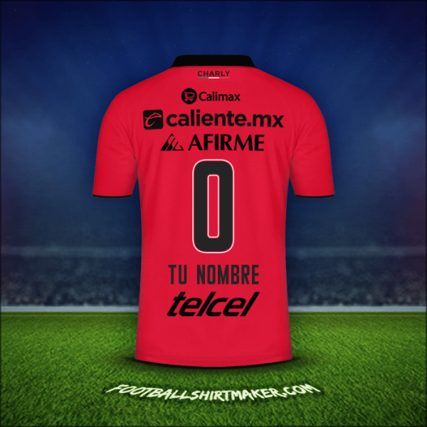 Jersey Club Tijuana 2023/2024 -  tu nombre - 0