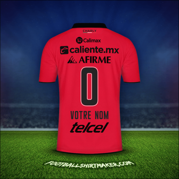 Maillot Club Tijuana 2023/2024 -  votre nom - 0