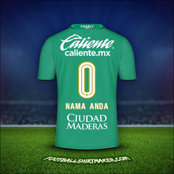 Jersey Club León 2023/2024 -  nama anda - 0