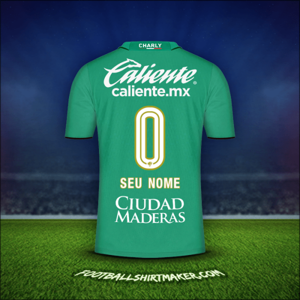 Camisa Club León 2023/2024 -  seu nome - 0