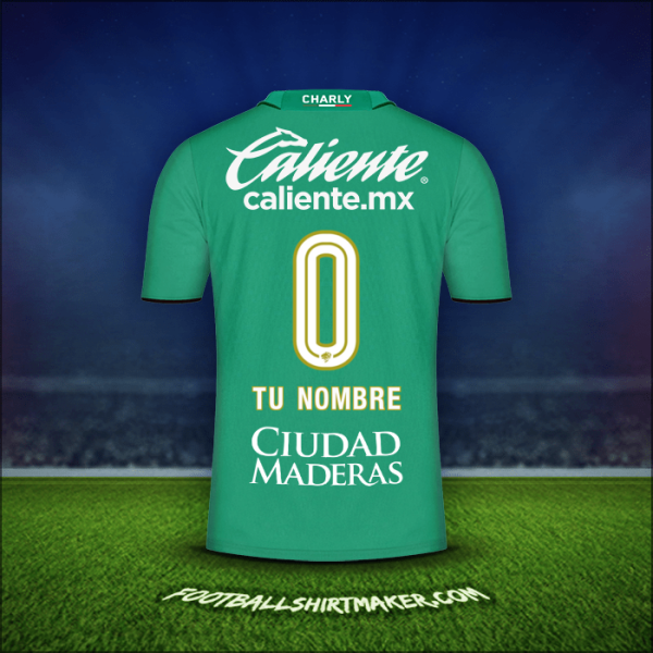 Camiseta Club León 2023/2024 -  tu nombre - 0