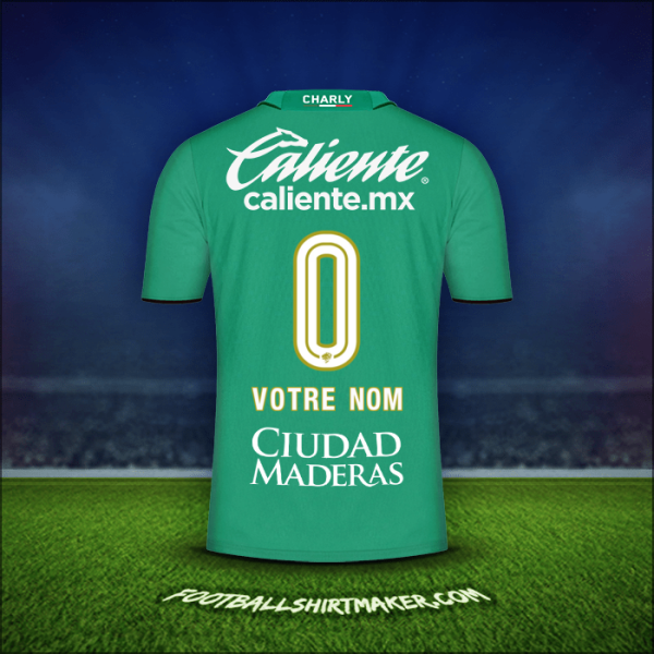 Maillot Club León 2023/2024 -  votre nom - 0