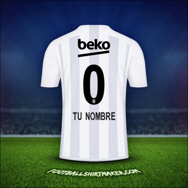 Camiseta Besiktas JK 2023/2024 -  tu nombre - 0