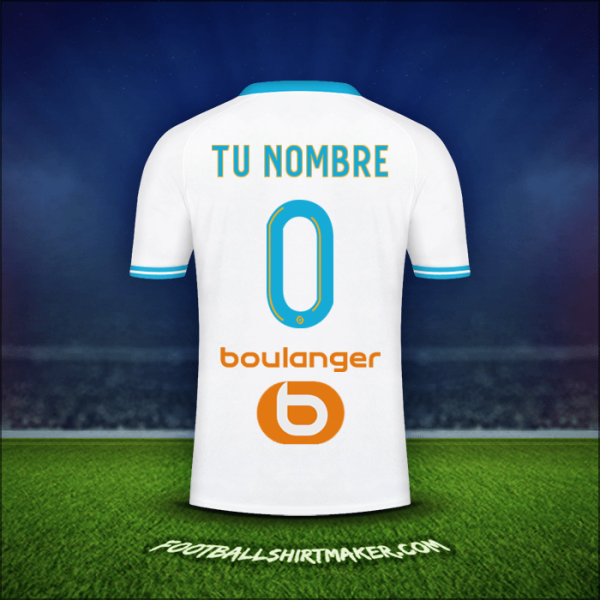 Jersey Olympique de Marseille 2023/2024 -  tu nombre - 0