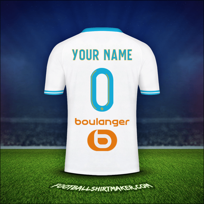 Jersey Olympique de Marseille 2023/2024 -  your name - 0
