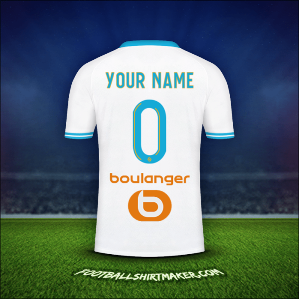 Jersey Olympique de Marseille 2023/2024 -  your name - 0