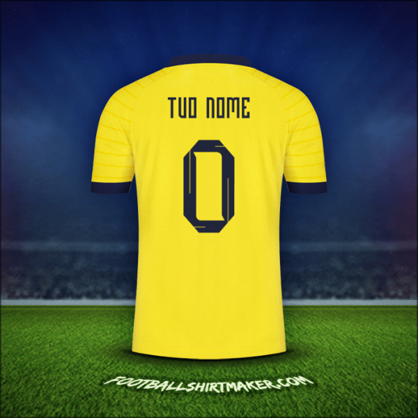 Maglia Ecuador 2023 -  tuo nome - 0