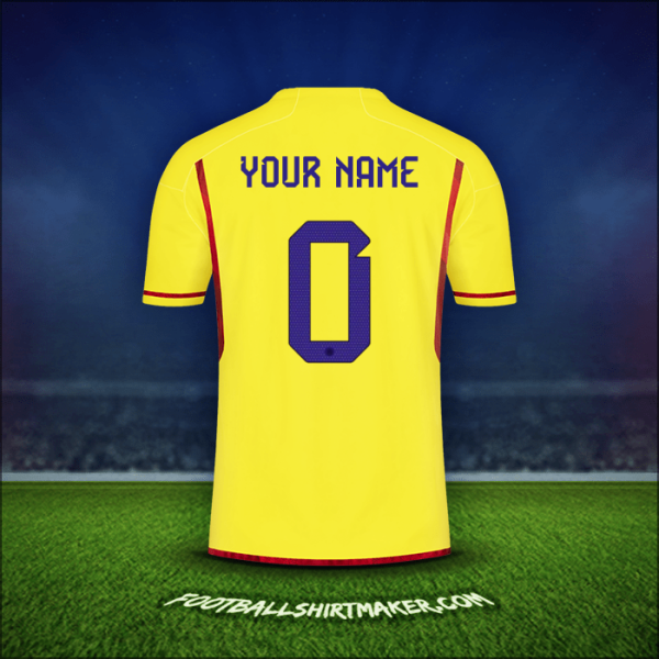 Jersey Colombia 2022/2023 -  your name - 0