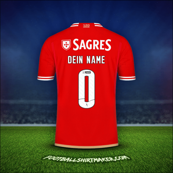 Trikot SL Benfica 2023/2024 -  dein name - 0