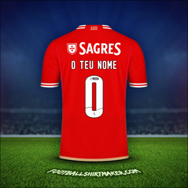Camisola SL Benfica 2023/2024 -  o teu nome - 0