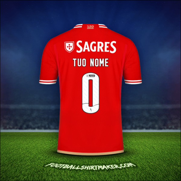 Maglia SL Benfica 2023/2024 -  tuo nome - 0