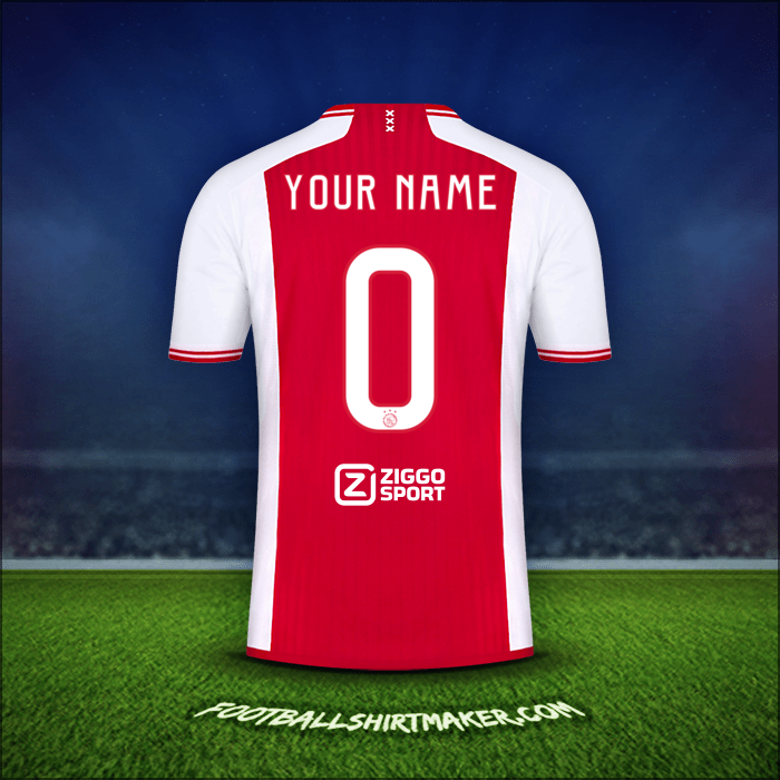 Shirt AFC Ajax 2023/2024 -  your name - 0