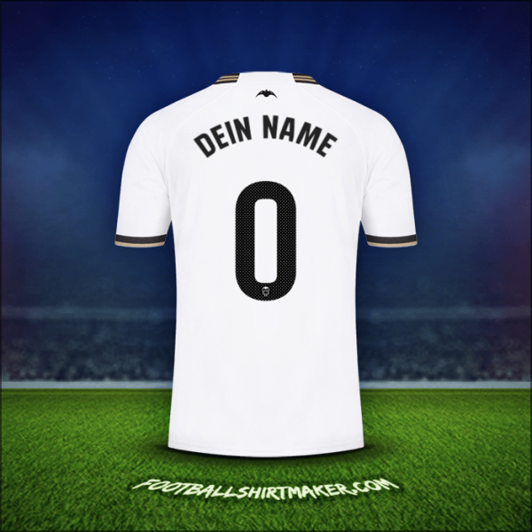 Trikot Valencia CF 2023/2024 -  dein name - 0
