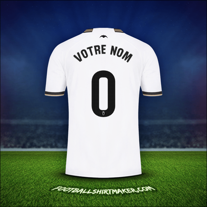 Maillot Valencia CF 2023/2024 -  votre nom - 0