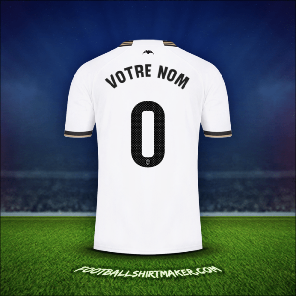 Maillot Valencia CF 2023/2024 -  votre nom - 0
