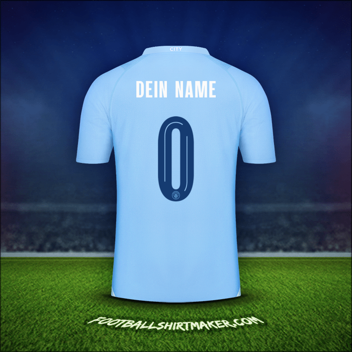 Trikot Manchester City Cup 2023/2024 -  dein name - 0