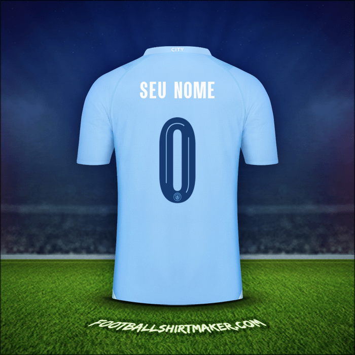 Camisa Manchester City Cup 2023/2024 -  seu nome - 0