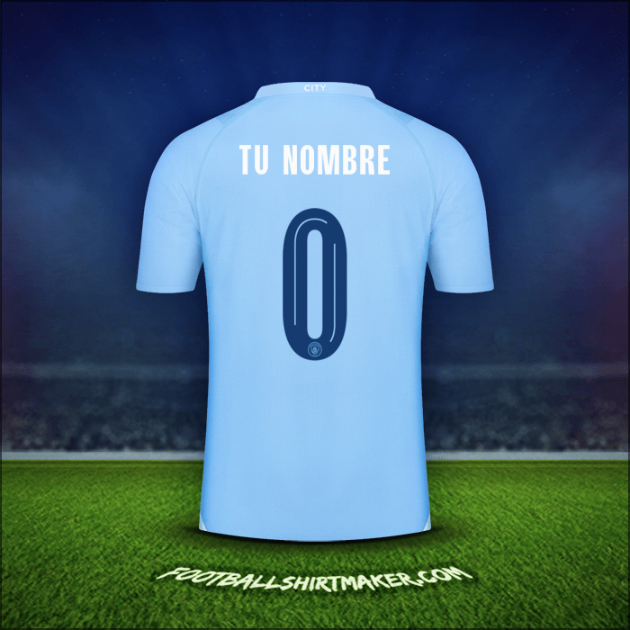 Jersey Manchester City Cup 2023/2024 -  tu nombre - 0