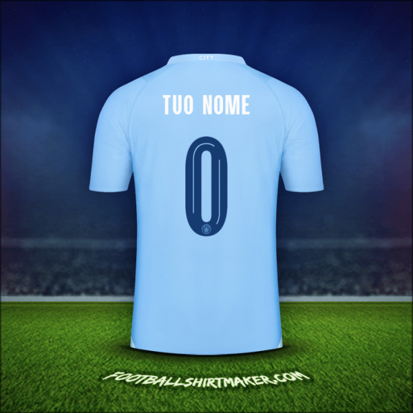 Maglia Manchester City Cup 2023/2024 -  tuo nome - 0