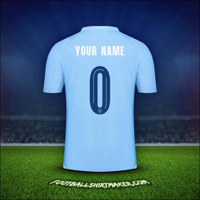 Jersey Manchester City Cup 2023/2024 -  your name - 0