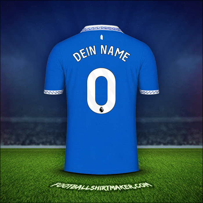 Trikot Everton FC 2023/2024 -  dein name - 0