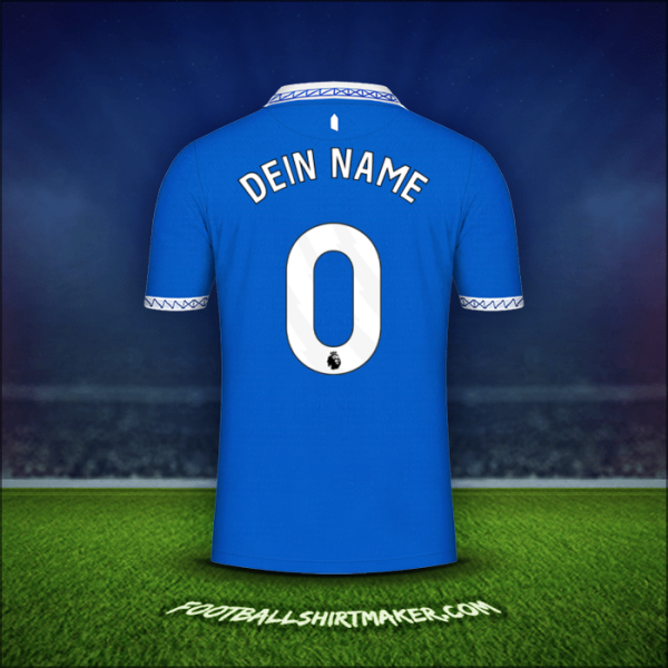 Trikot Everton FC 2023/2024 -  dein name - 0