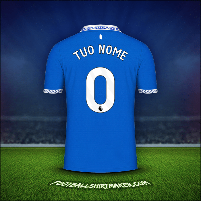 Maglia Everton FC 2023/2024 -  tuo nome - 0