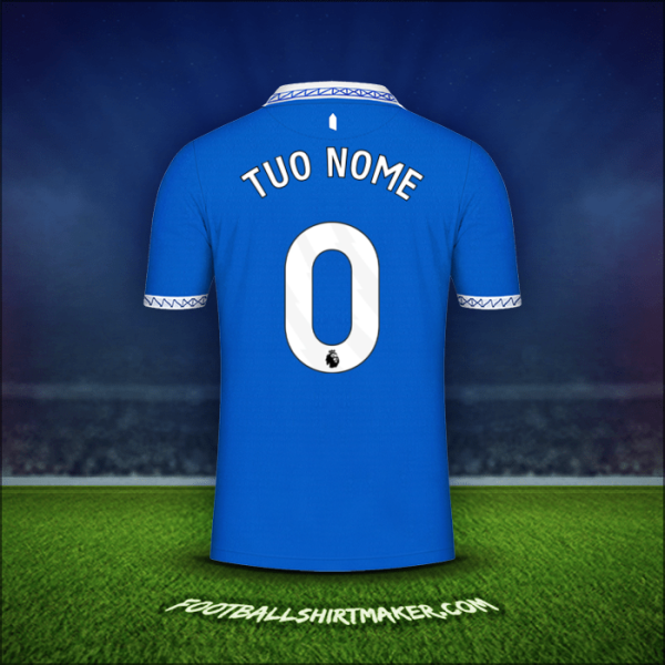 Maglia Everton FC 2023/2024 -  tuo nome - 0