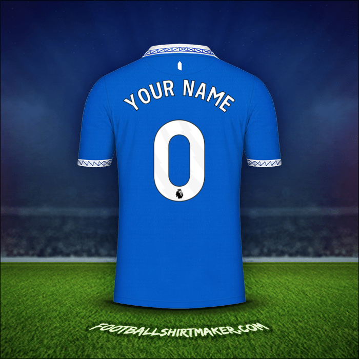 Shirt Everton FC 2023/2024 -  your name - 0
