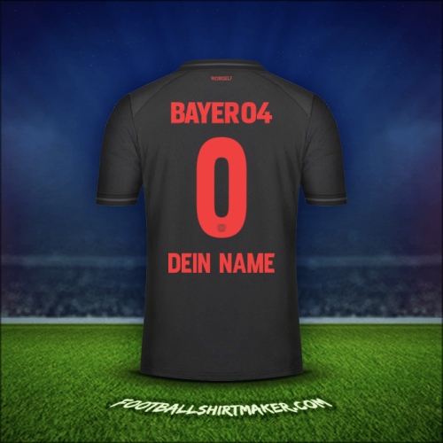 Trikot Bayer 04 Leverkusen 2023/2024 -  dein name - 0