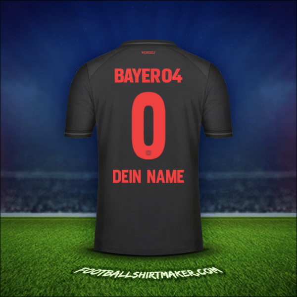 Trikot Bayer 04 Leverkusen 2023/2024 -  dein name - 0