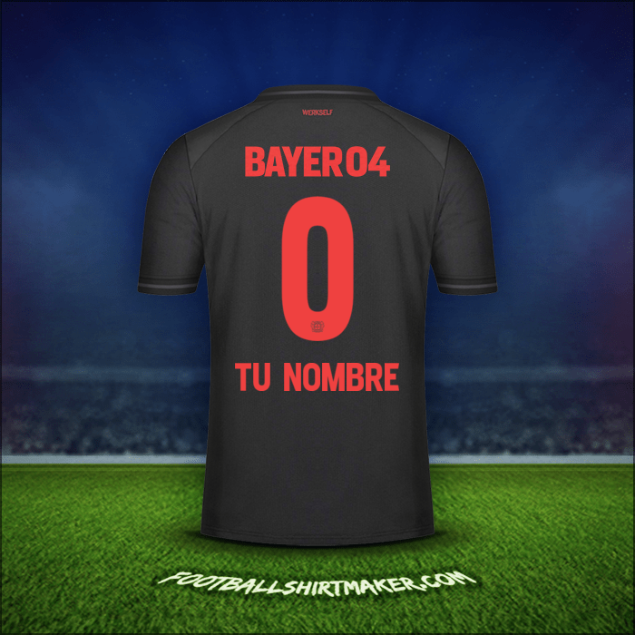 Jersey Bayer 04 Leverkusen 2023/2024 -  tu nombre - 0