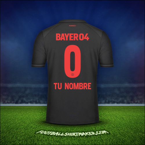 Jersey Bayer 04 Leverkusen 2023/2024 -  tu nombre - 0