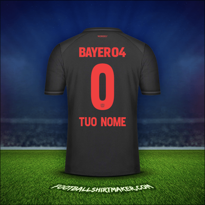 Maglia Bayer 04 Leverkusen 2023/2024 -  tuo nome - 0
