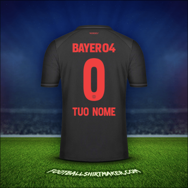 Maglia Bayer 04 Leverkusen 2023/2024 -  tuo nome - 0