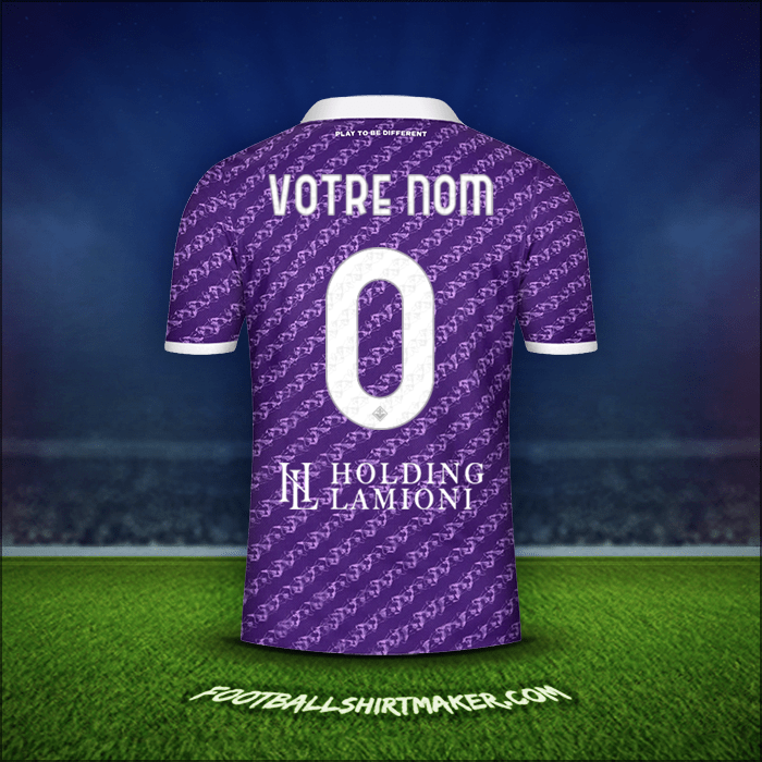 Maillot Fiorentina 2023/2024 -  votre nom - 0