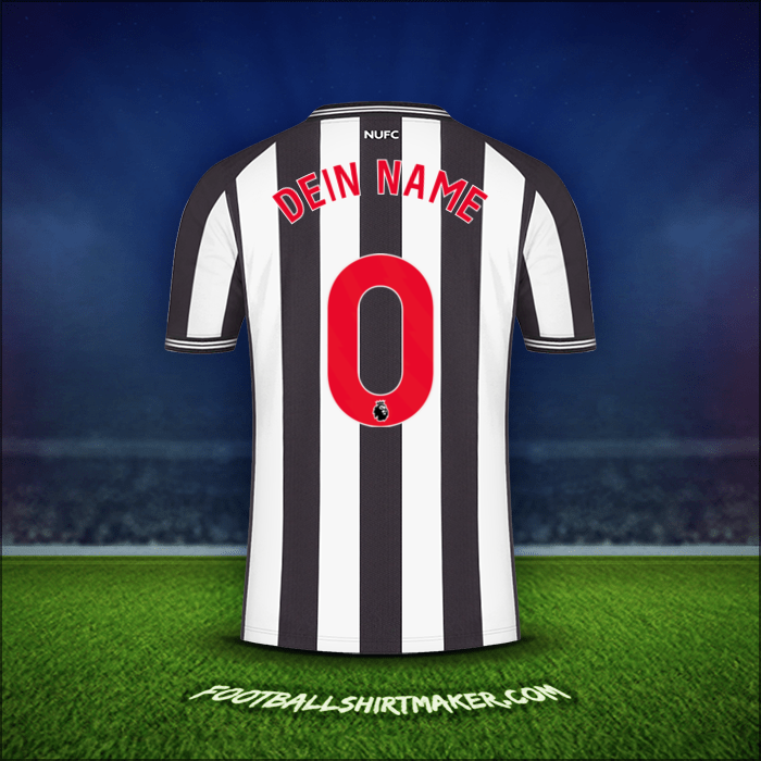 Trikot Newcastle United FC 2023/2024 -  dein name - 0