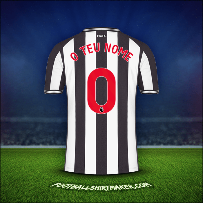 Camisola Newcastle United FC 2023/2024 -  o teu nome - 0